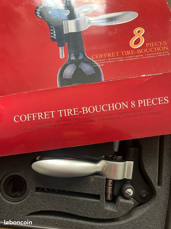 Tire Bouchon Sommelier Coffret Sommelier Ouvre Bouteille De Vin Coffret Tire Bouchon Limonadier
