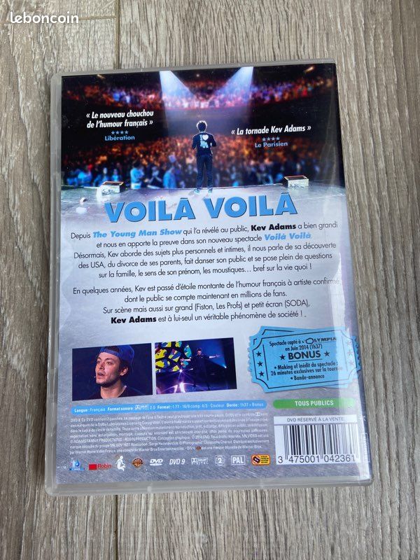 Dvd kev adams (image 3)