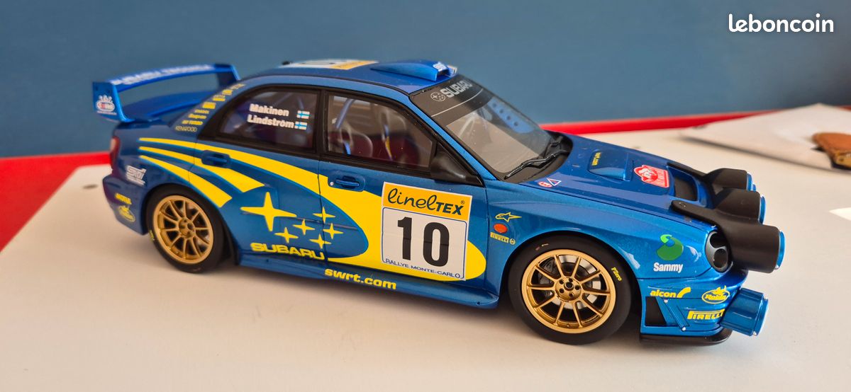 Subaru Impreza WRC, 1st. Monte Carlo 2002, T.Mäkinen, no.10 [OT784] - 109,95