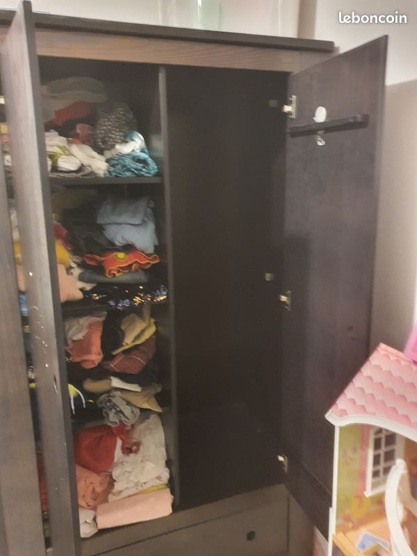 Armoir et commode et lit pour enfant (image 3)