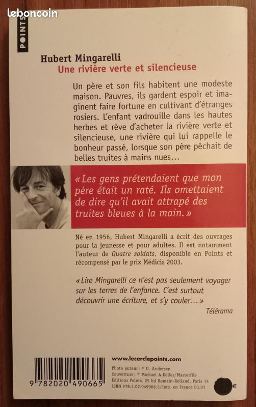 Une rivière verte et silencieuse - Hubert Mingarelli (image 3)