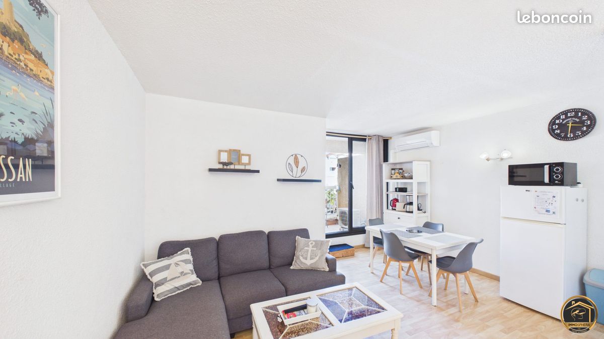 Appartement 3 pièces 40 m² · à Gruissan · 40 m² · 169 000 €