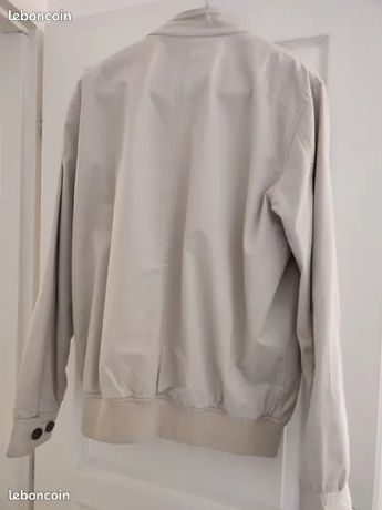 Veste Pepe Jeans Homme Beige - Taille L, Occasion En Très Bon état, Style Décontracté