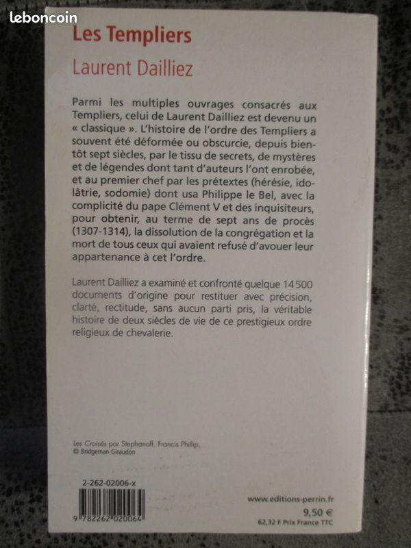 Les Templiers - Dailliez - Perrin Tempus (image 2)