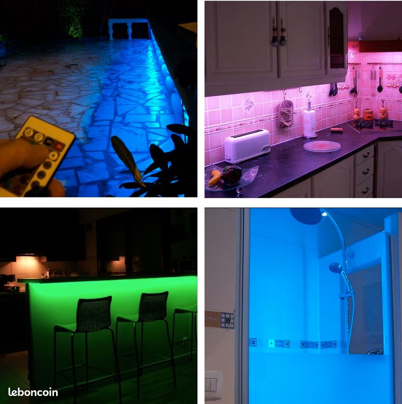 Kit complet 300 leds multi couleurs étanche de 5 m (image 3)