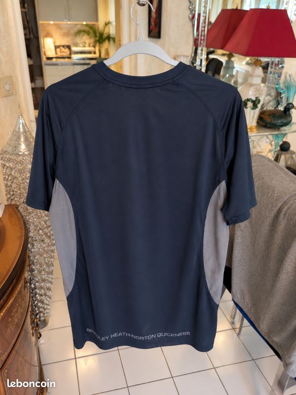 T-shirt NikeFIT Sparq bleu marine – Sport homme (image 2)