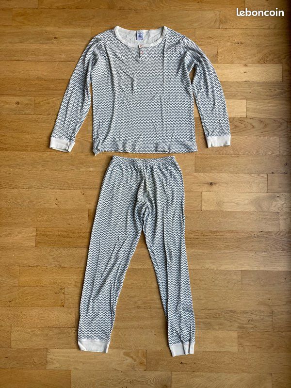 Petit Bateau Pyjacourt Garçon - Pyjama Short Enfant En Coton à Rayures