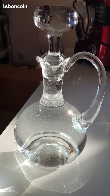 Carafe Cristal Krosno fait mains (image 2)