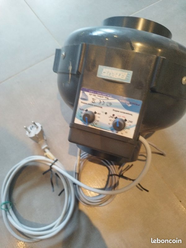 Extracteur avec sonde diamètre 125 prima klima 400 m3t (image 1)