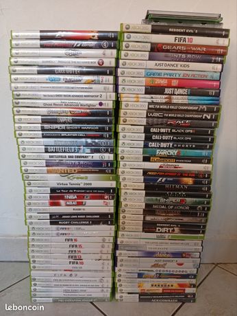 Lot De Jeux XBOX 360 - Resident Evil, Hitman, Call Of Duty, Battlefield