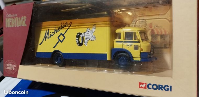 Camion Citerne Saint Gobain - Corgi Toys 1/50 - Renault Saviem JL - Série Limitée NEUF