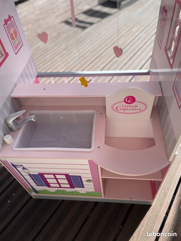 Maison pour poupées nursery cerise et capucine (image 2)