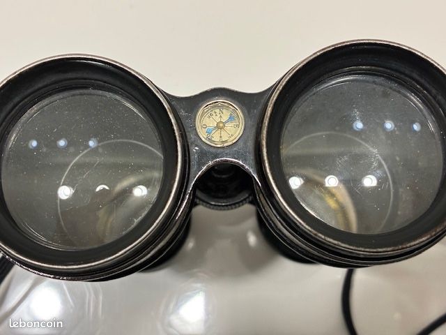 Original WW1 Jumelles HUET français x8 MG french officer binocular Original WW1 Jumelles HUET français x8 MG french officer binocular