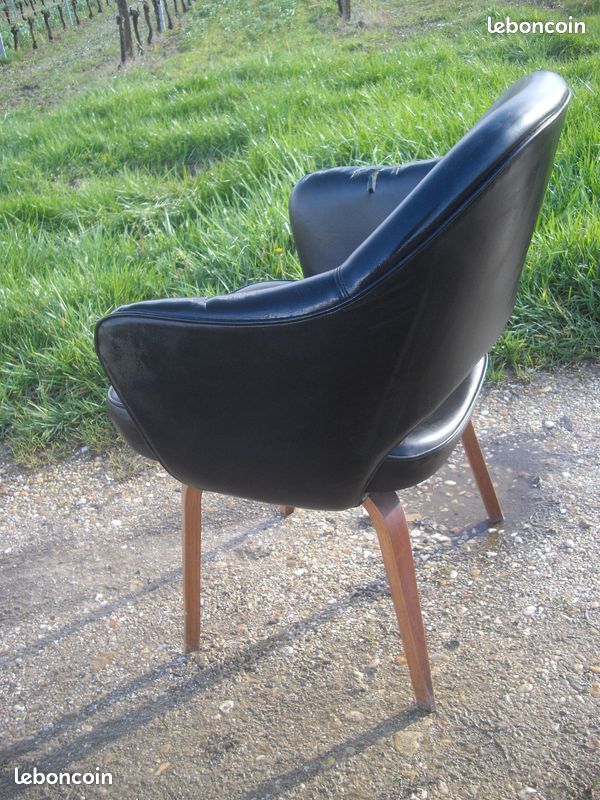Fauteuil de direction conférence vintage années 60 Eero Saarinen (image 3)