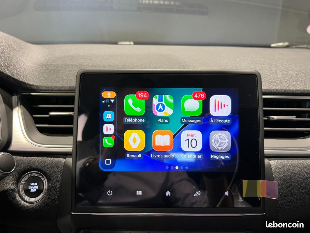 RENAULT CAPTUR 1.3 TCe 130 ch EDC Intens / 1ERE MAIN / SUIVI COMPLET RENAULT / CAMERA / CARPLAY / (image 27)