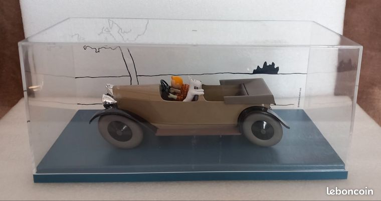 Lot 3 voitures Tintin 1/24 avec fascicules - Collection