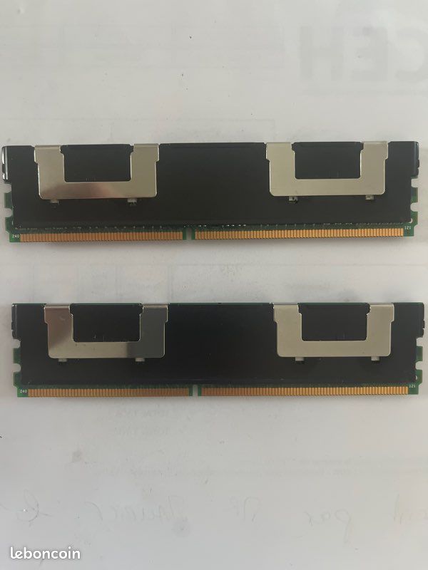2 Barrettes mémoire de 2GB DDR2 (image 2)