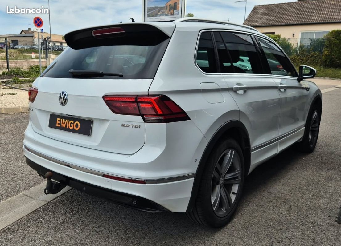 VOLKSWAGEN TIGUAN 2.0 TDI 150 CARAT - R-Line int/ext - Attelage électrique (image 2)