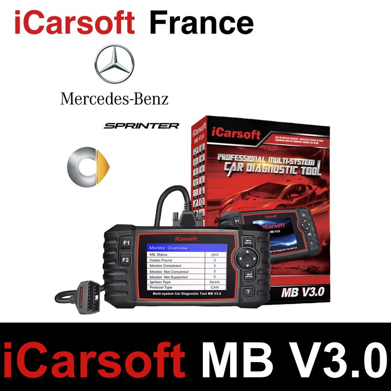 Valise diagnostic automobile icarsoft fr v3.0