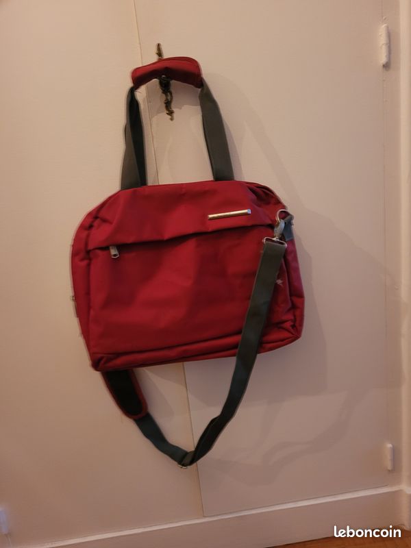 Sacoche / Cartable SACOLINE - rouge bordeaux (image 9)