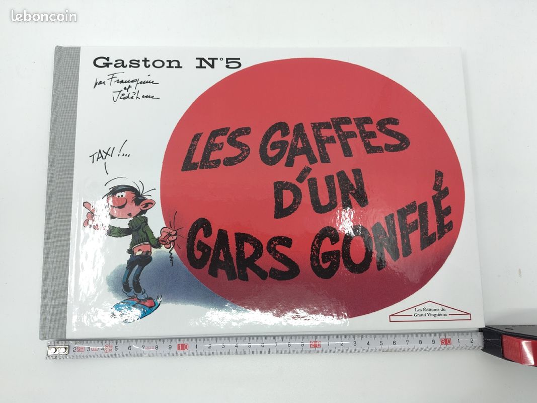 Gaston Lagaffe - Les Gaffes du Gars gonflé - ed Grand vingtième (image 2)