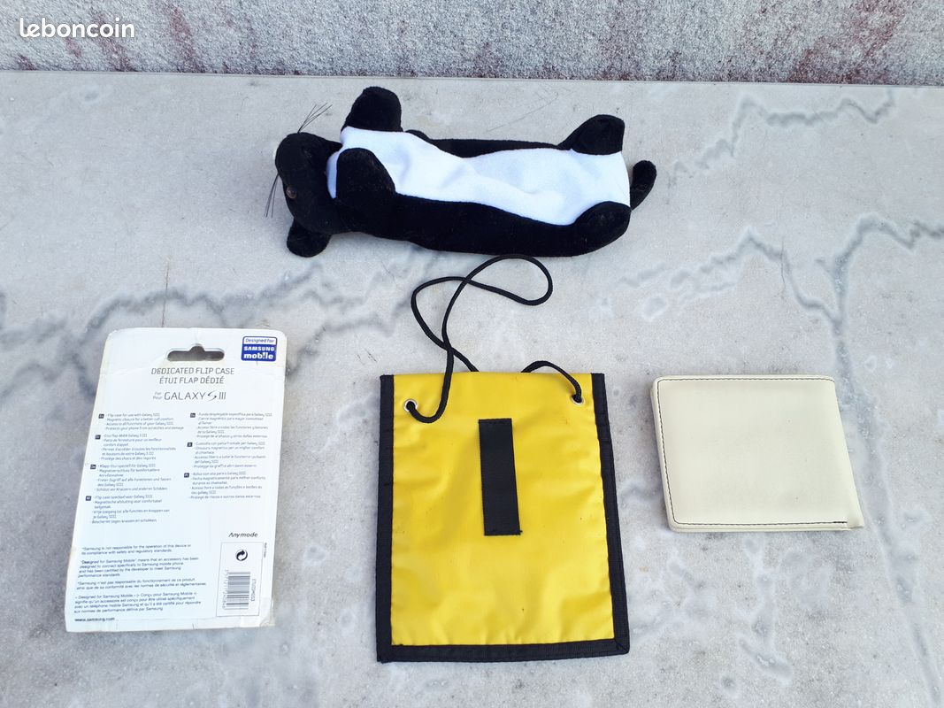 21 Porte-monnaies ( lot ), portefeuilles, sac banane, étuis lunettes.... Neufs (image 4)
