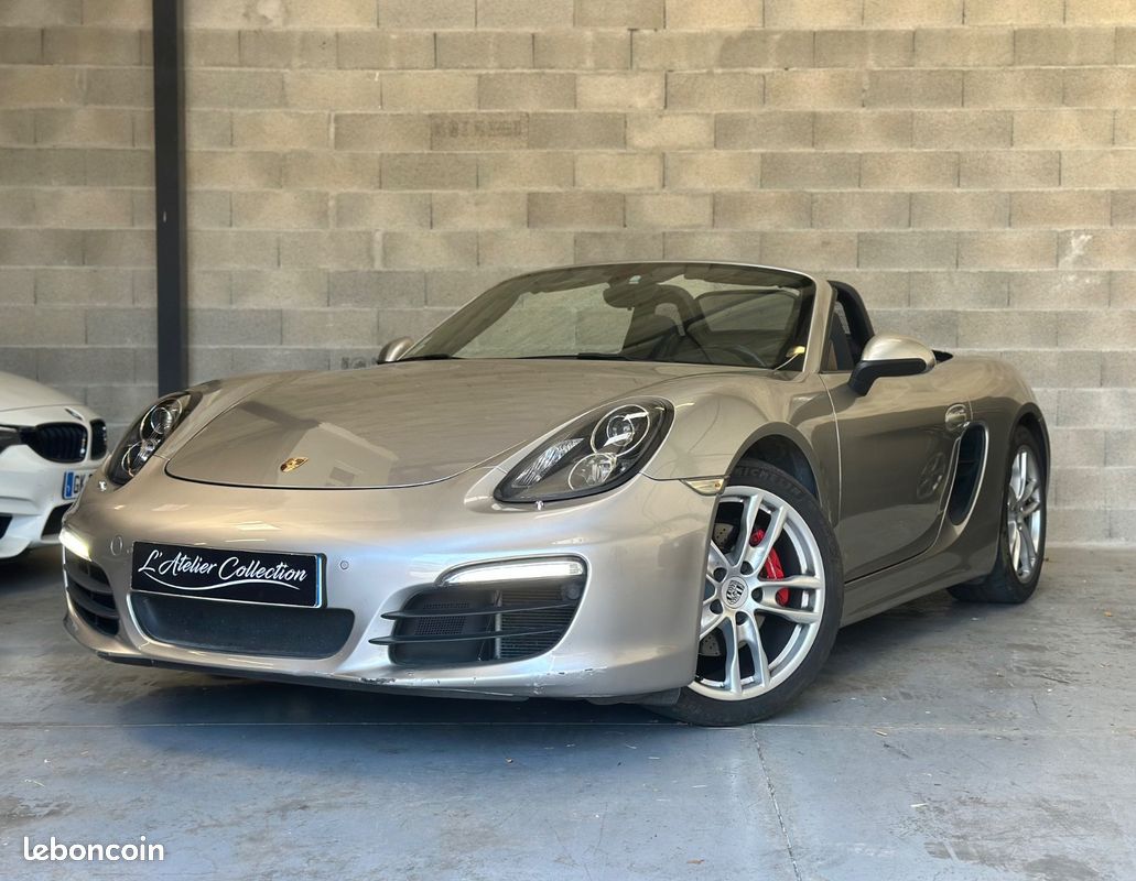 Porsche Boxster S 981 3.4 315 PDK - PACK CHRONO - SPORT PLUS - SIÈGES CHAUFFANTS - GARANTIE 12 MOIS (image 1)