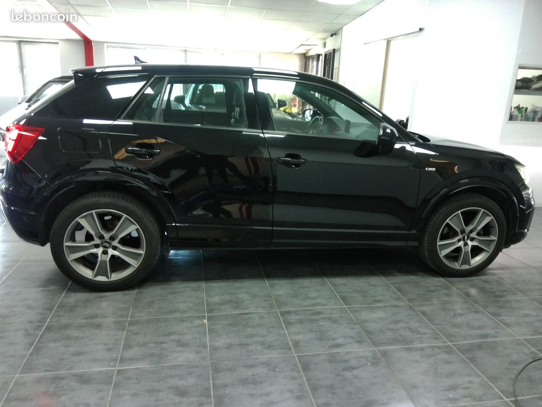 Audi q2 1.4 TSI 150 COD S-LINE 3/17 france 140mkm 1°m gps/ja18/camera+radars/CHASSIS+SIEGES+VOL SPORT/XENONS+LEDS/ROUE SECOUR/factures entretien (image 3)