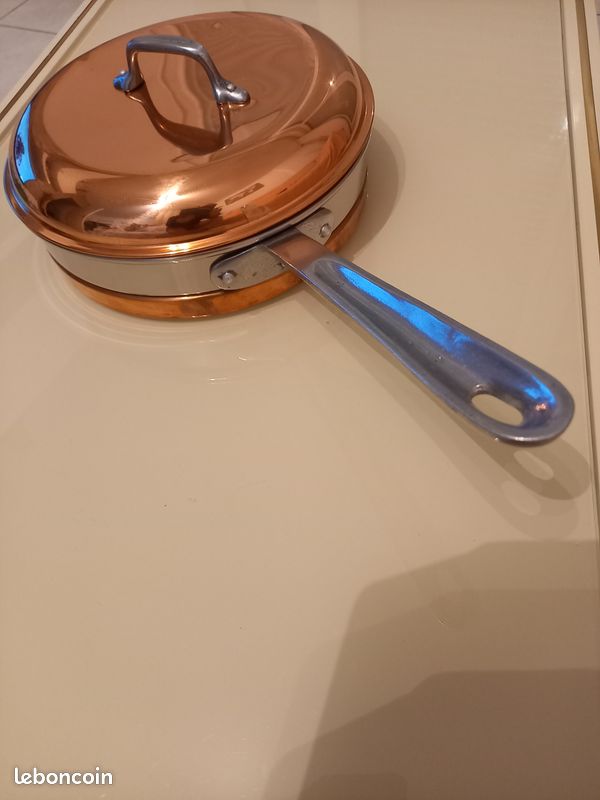 Sauteuse en cuivre traditionnelle (image 2)