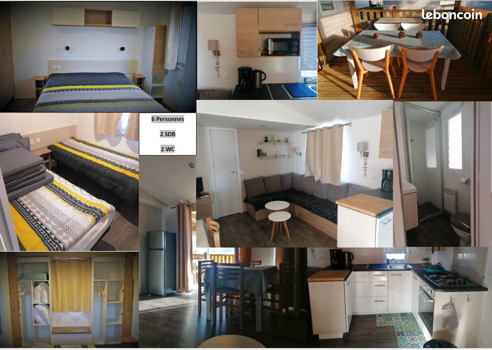 Mobil 'home 6pers Canet plage (image 3)