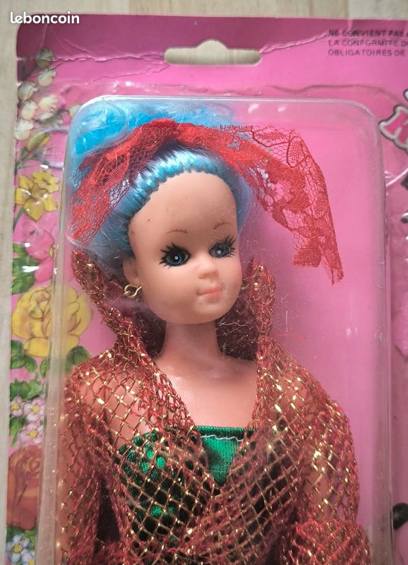 Poupée Mannequin Vintage CARINE MARKI Années 70 - NEUVE & SCELLÉE - Pièce De Collection Rare
