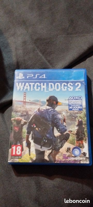 Jeu ps4 watch dogs 2 (image 1)
