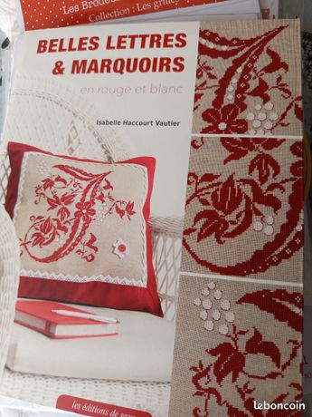 LIVRE POINT DE CROIX - LES MARQUOIRS AU POINT DE CROIX - FRANCOISE