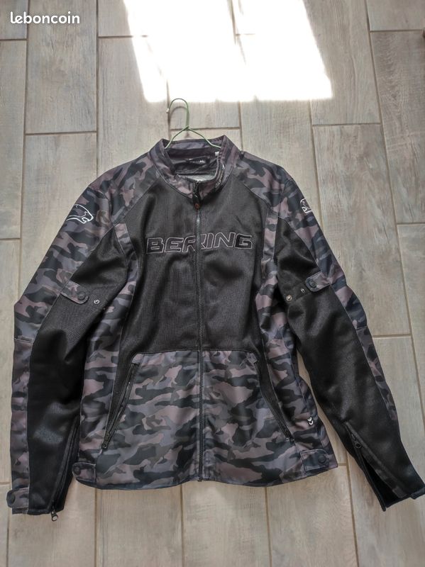 Blouson moto bering homme (image 1)