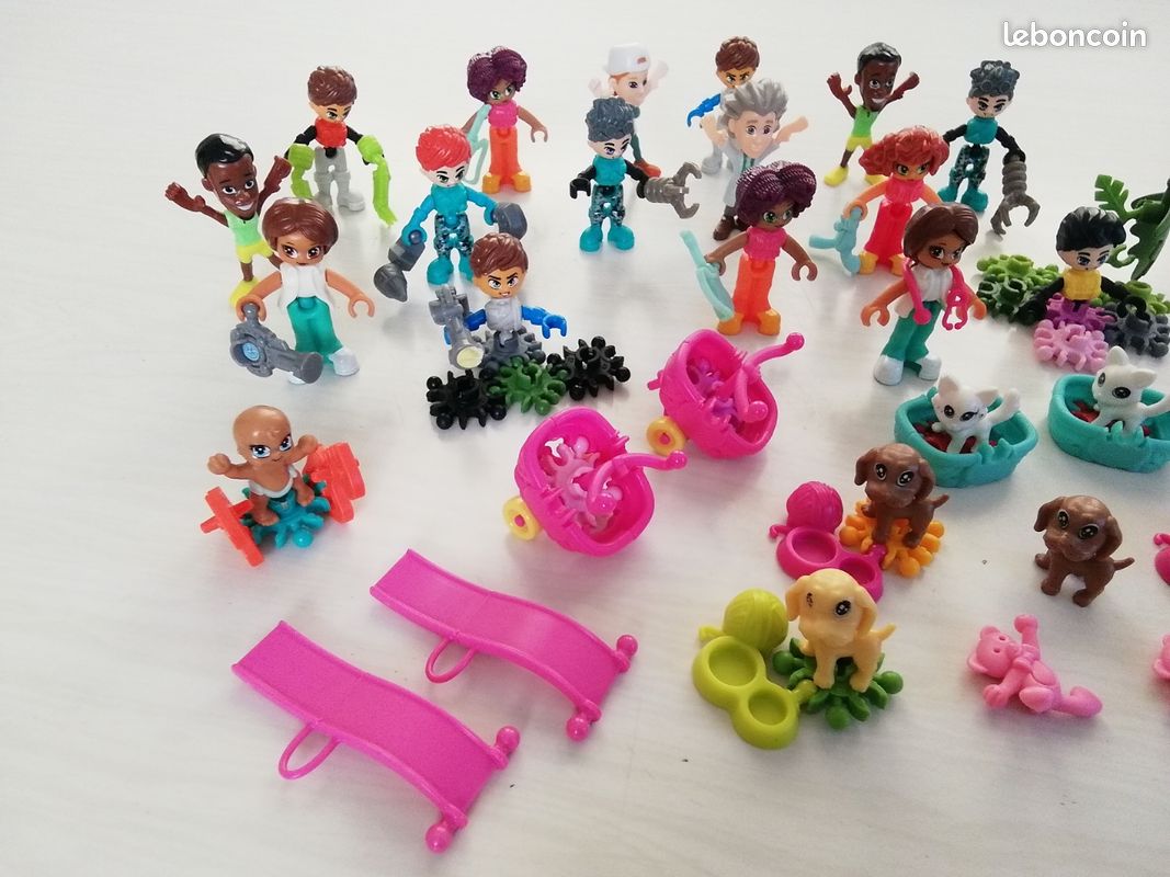 Kinder figurines ancien montable lot Infinimix accessoires 2015/16/17... (image 3)