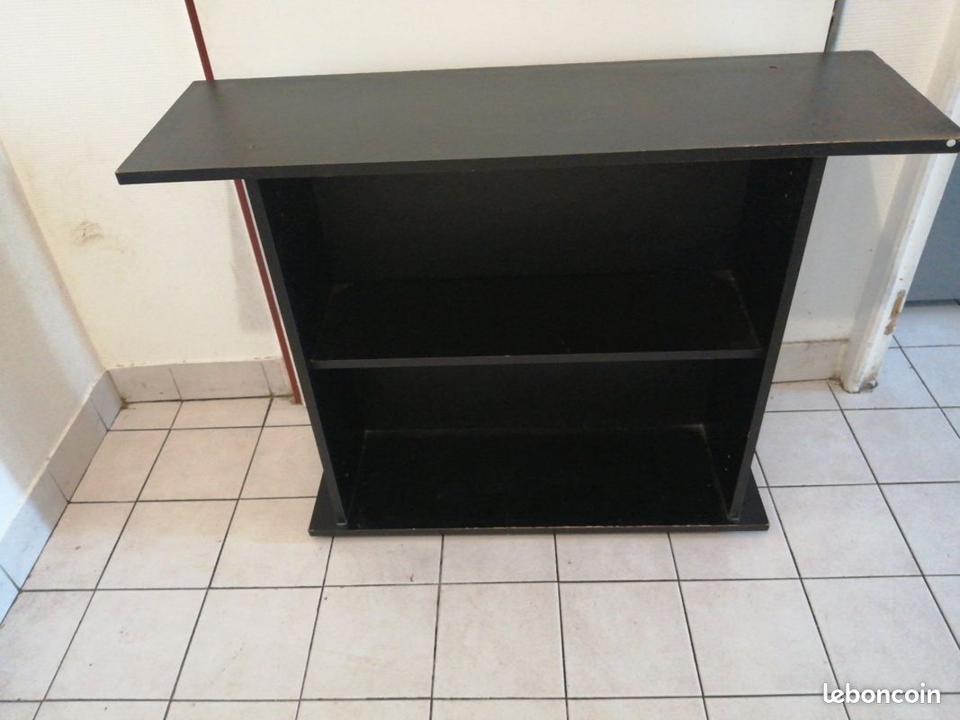 Meuble télé noir (image 1)