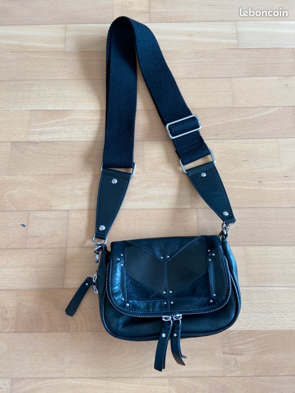 Minelli Sac Code Minelli Petit Sac Bandoulière Minelli Sac Cuir