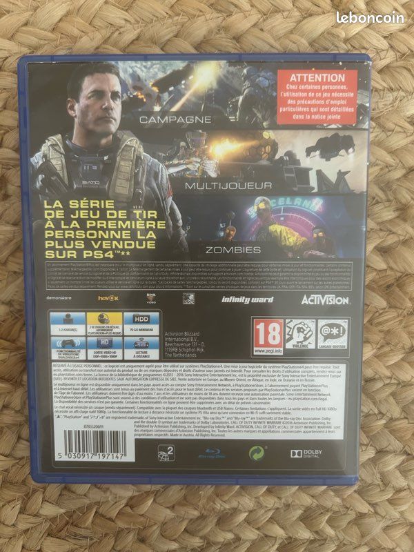 Jeu PS4 Call of Duty infinite warfare (image 3)