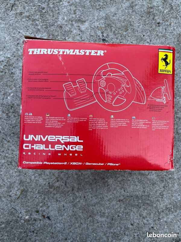 Kit Volant FERRARI TRUSTMASTER vibrant (image 2)