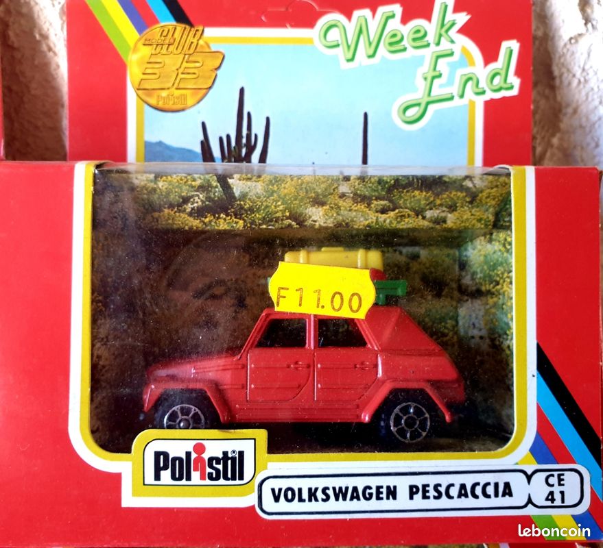 Miniature Polistil Toyota Land Cruiser - Échelle 1/25, Sans Boîte, E6