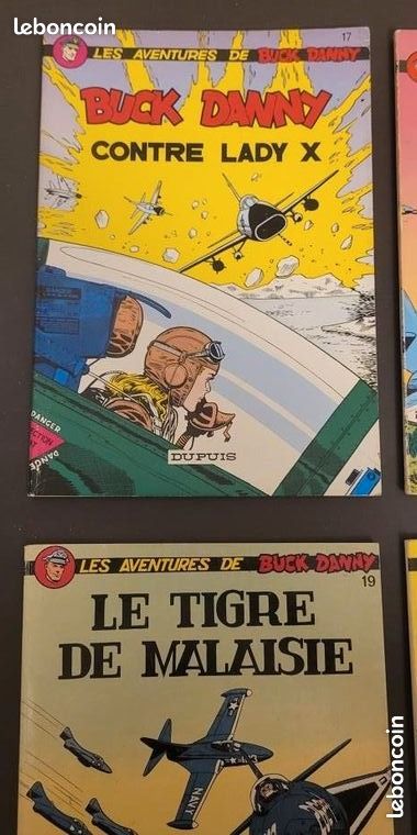 BD - BUCK DANNY - du 17 au 24 - 1977 à 1983 (image 3)