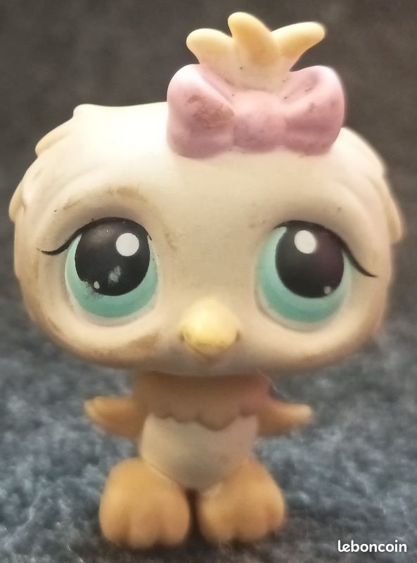 Figurine Littlest Pet Shop Hibou 147 Hasbro - Occasion, Collection Animaux