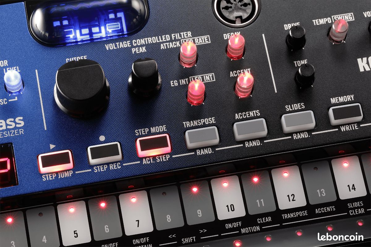 Synthé basse analogique à lampe Nutube Korg Volca Nubass (image 4)
