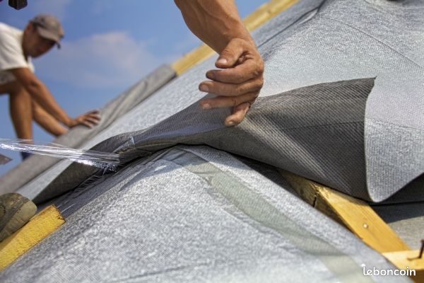 Ecran, film sous-toiture Sup'Air Reflex ADH+ membrane HPV - Siplast 75m2 (image 3)