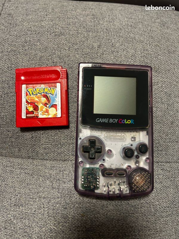 Pokémon Version Rouge - GB - Jeu Occasion Pas Cher