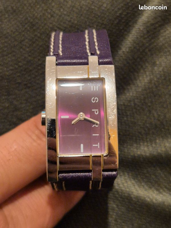 Montre Quartz Vintage Esprit 0928 - Adulte Unisexe - Occasion Bon État - Fonctionnelle