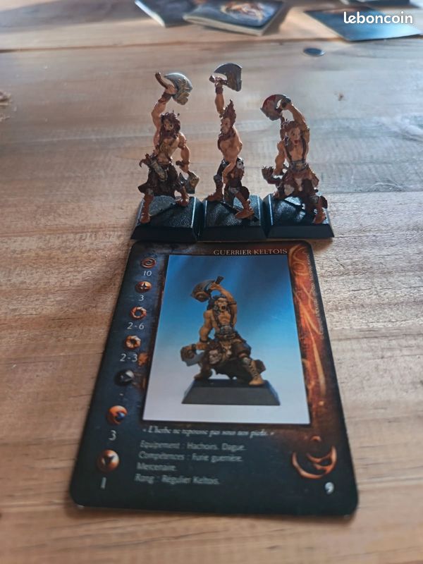 Lot Collection Confrontation Rackham - Figurines Peintes + Cartes