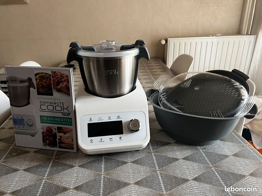 Appareil cuiseur multifonction compact cook pro (image 1)