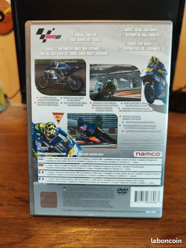 MOTO GP 4 - jeu video de courses motos pour console sony PS2 PlayStation 2 pal