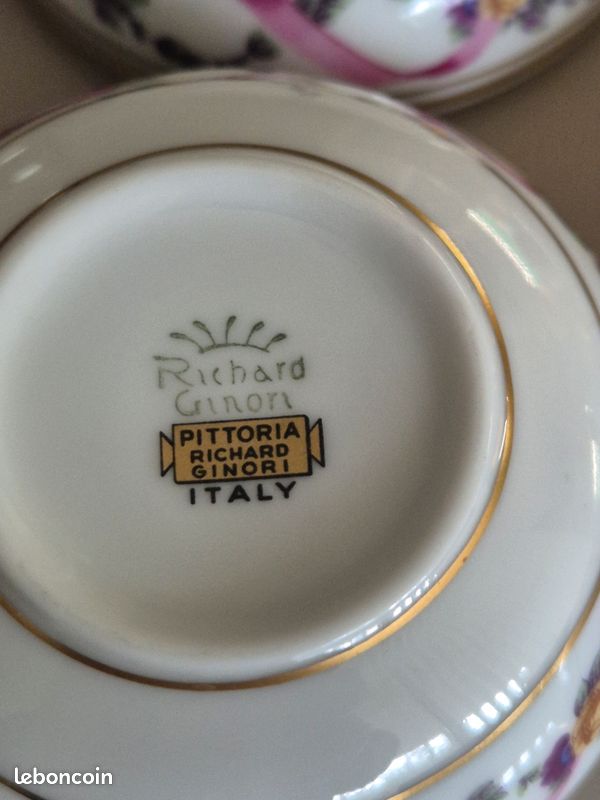Porcelaine Richard Gironi Italie (image 8)